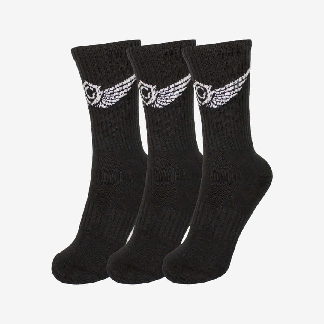 Cushioned Crew Socks (3 Pack)-0