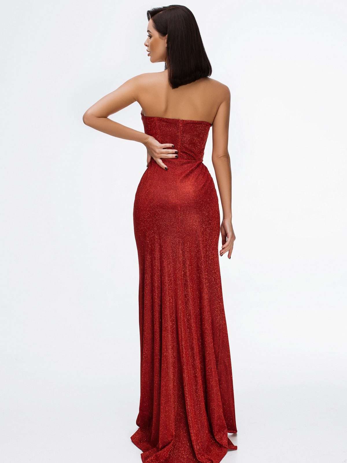 Black Tie Corset Gown For Weddings, Galas & Formal Evening Events UK-8