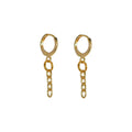 Minimalist Chain Drop Earrings | by Ifemi Jewels